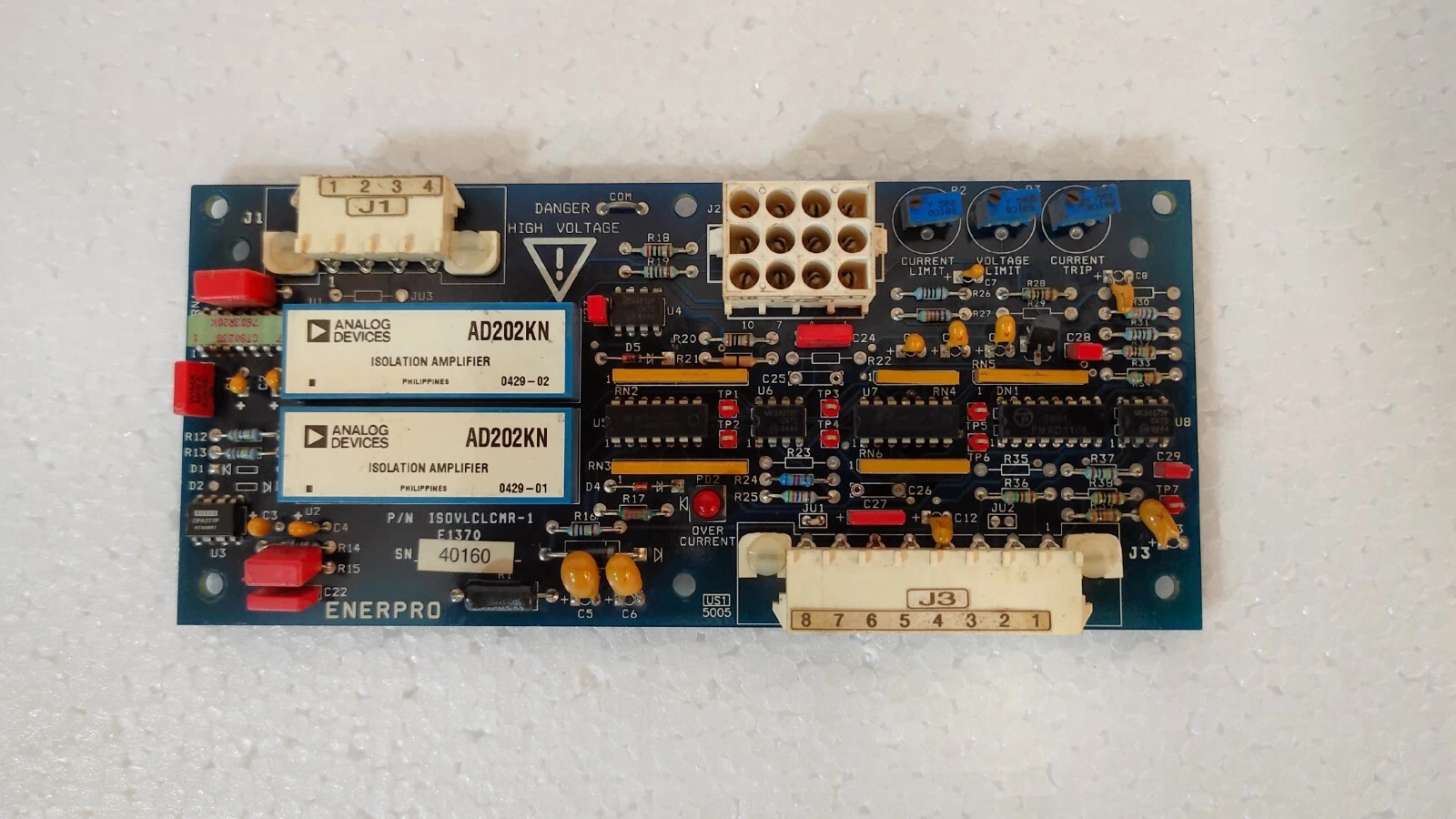 Enerpro ISOVLCLCMR-1 E1370 / ISOLCLCMR 1 E1370 PCB